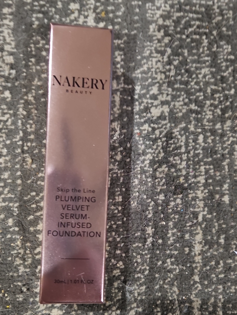 Nakery Beauty Plumping Velvet Serum-Infused Foundation — Rose Gold